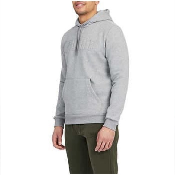 NWT Puma Modern Basic Hoodie with Kangaroo Pocket Gray Size XL